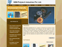 Tablet Screenshot of gempolytech.com